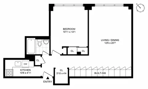 240 E 35th St #2B, New York, NY 10016