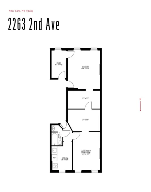 2263 2nd Ave, New York, NY 10035