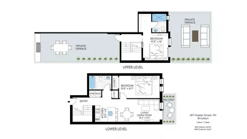 197 Pulaski St #PENTHOUSE, Brooklyn, NY 11206