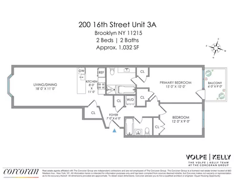 200 16th St #3A, Brooklyn, NY 11215