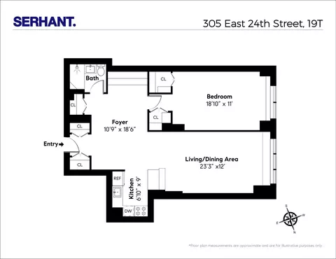 305 E 24th St #19T, New York, NY 10010