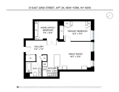 21 E 22nd St #2K, New York, NY 10010