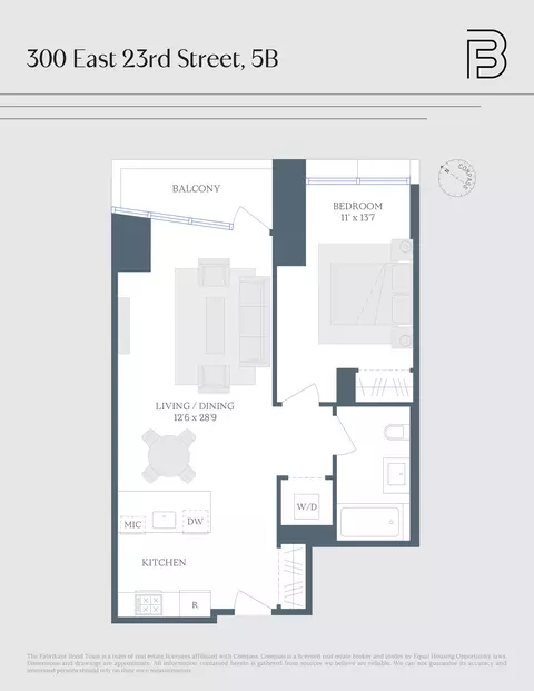 300 E 23rd St #5B, New York, NY 10010