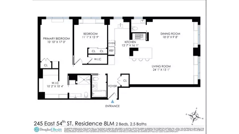 245 E 54th St #8LM, New York, NY 10022