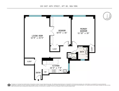 150 E 49th St #8B, New York, NY 10017