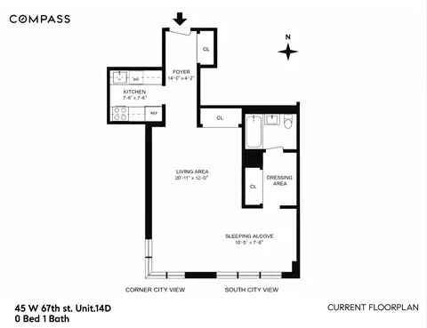 45 W 67th St #14D, New York, NY 10023