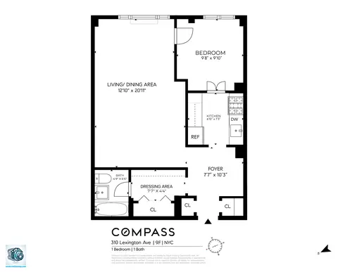 310 Lexington Ave #9F, New York, NY 10016