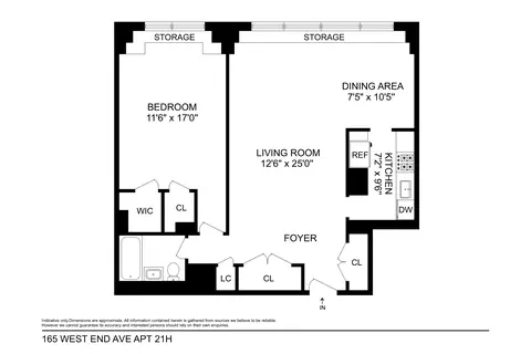 165 W End Ave #21H, New York, NY 10023