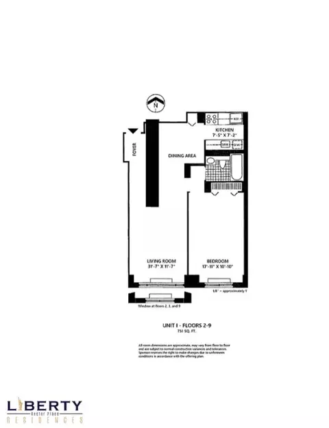 377 Rector Pl #7I, New York, NY 10280