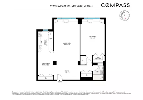77 7th Ave #10N, New York, NY 10011