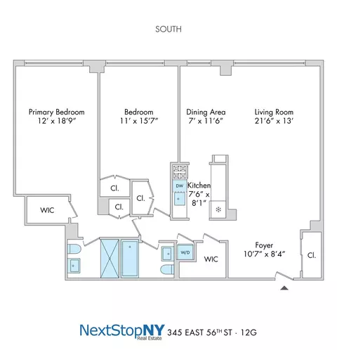 345 E 56th St #12G, New York, NY 10022
