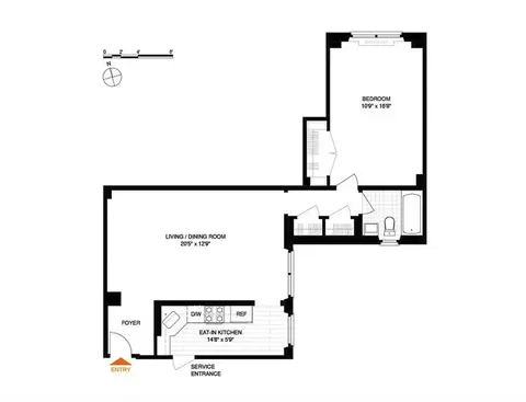 41 W 72nd St #6E, New York, NY 10023
