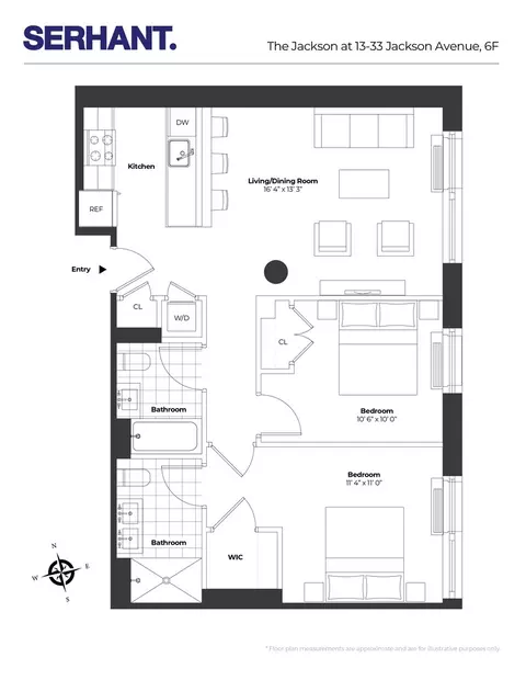 13-33 Jackson Ave #6F, Long Island City, NY 11101