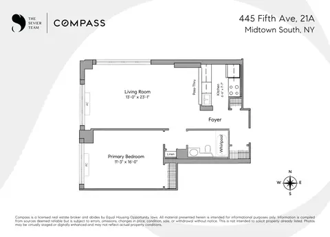 445 5th Ave #21A, New York, NY 10016