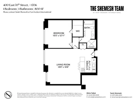400 E 70th St #1706, New York, NY 10021