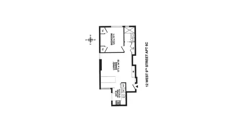 12 W 9th St #6C, New York, NY 10011