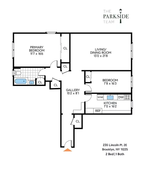 235 Lincoln Pl #2E, Brooklyn, NY 11217