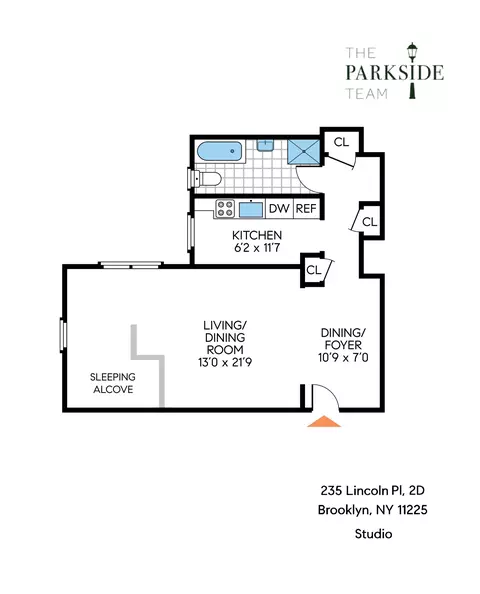 235 Lincoln Pl #2D, Brooklyn, NY 11217