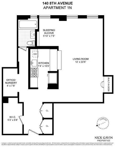 140 8th Ave #1N, Brooklyn, NY 11215