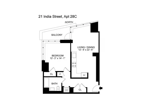 21 India St #28C, Brooklyn, NY 11222