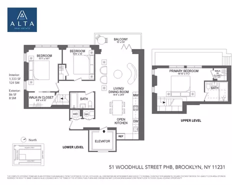 51 Woodhull St #PHB, Brooklyn, NY 11231