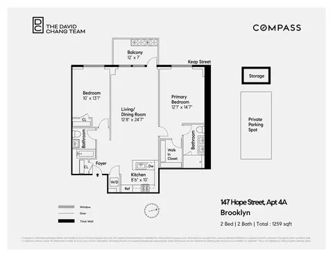 147 Hope St #4A, Brooklyn, NY 11211
