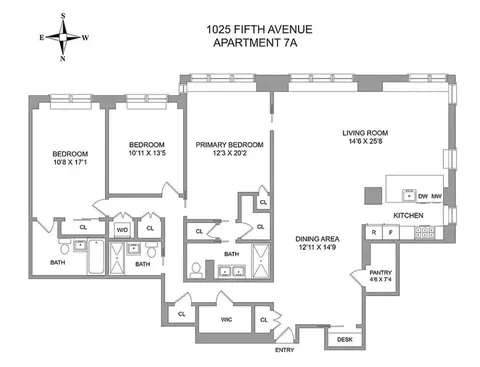 1025 5th Ave #7A, New York, NY 10028