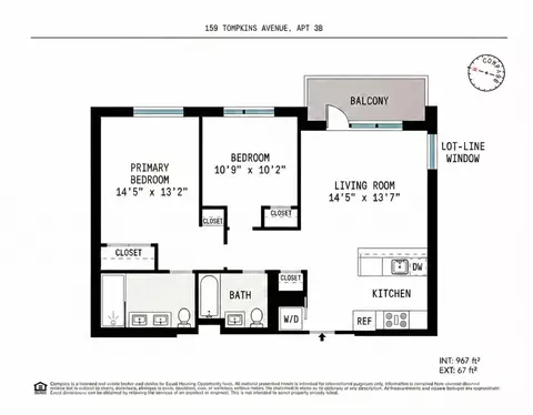 159 Tompkins Ave #3B, Brooklyn, NY 11206