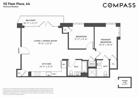 112 Fleet Pl #6A, Brooklyn, NY 11201