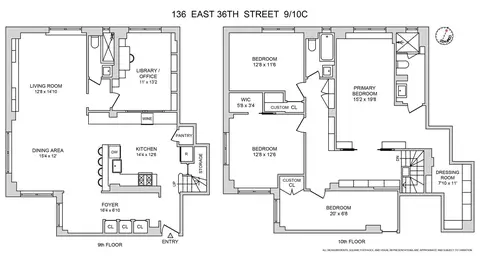 136 E 36th St #9/10C, New York, NY 10016