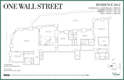 1 Wall St #2612, New York, NY 10005