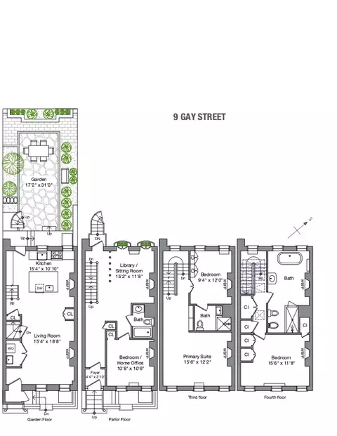 9 Gay St, New York, NY 10014