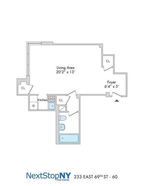 233 E 69th St #6O, New York, NY 10021