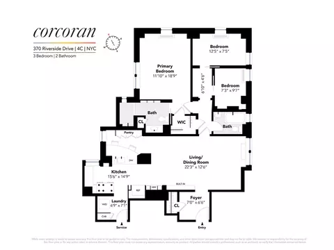 370 Riverside Dr #4C, New York, NY 10025