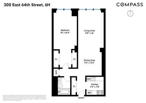 300 E 64th St #6H, New York, NY 10065