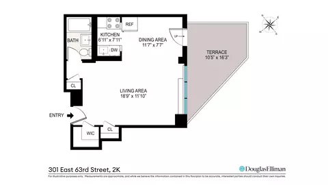 301 E 63rd St #2K, New York, NY 10065