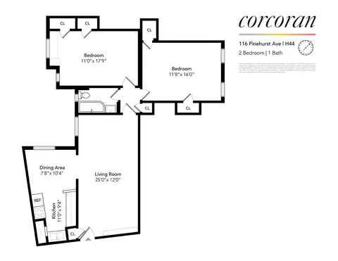 116 Pinehurst Ave #H44, New York, NY 10033