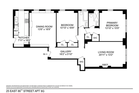 25 E 86th St #9G, New York, NY 10028