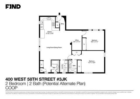 400 W 58th St #3-JK, New York, NY 10019