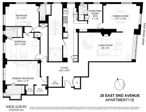 25 End Ave #11E, New York, NY 10075