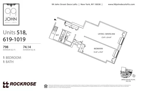 99 John St #819, New York, NY 10038