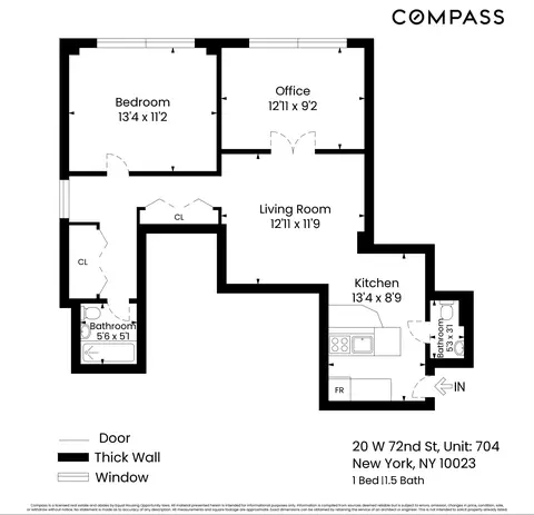 20 W 72nd St #704, New York, NY 10023