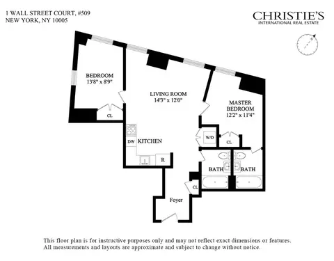 1 Wall Street Ct #509, New York, NY 10005