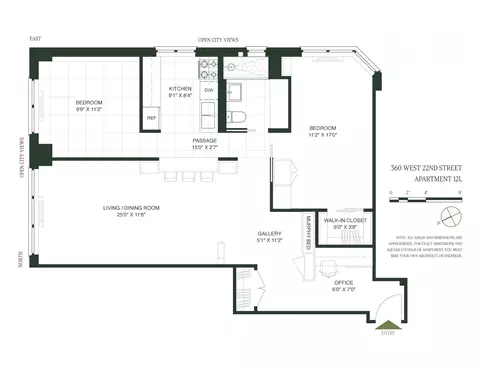 360 W 22nd St #12L, New York, NY 10011