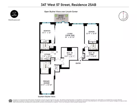 347 W 57th St #25AB, New York, NY 10019
