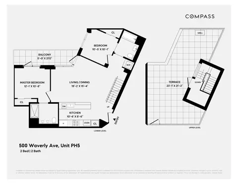 500 Waverly Ave #PH5, Brooklyn, NY 11238