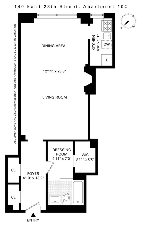 140 E 28th St #10C, New York, NY 10016
