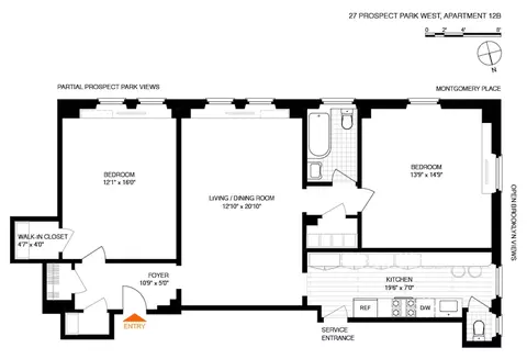 27 Prospect Park W #12B, Brooklyn, NY 11215