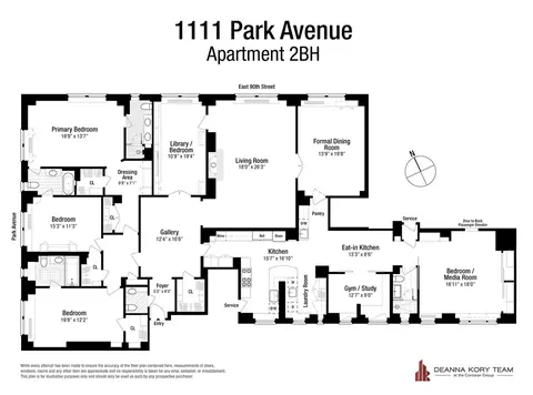1111 Park Ave #2BH, New York, NY 10128