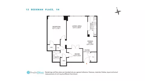 12 Beekman Pl #1H, New York, NY 10022